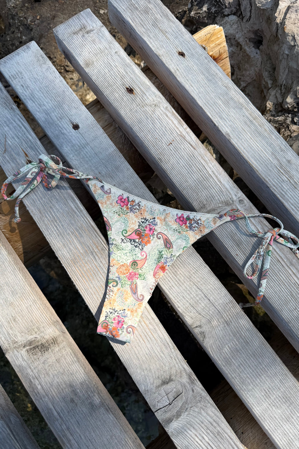 Verde Triangle Bikini Bottom - AZURE